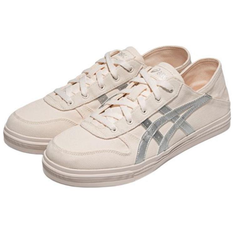 Asics Aaron Slip-On Comfortable Versatile Durable Lightweight Low-Top Casual Shoes Unisex Casual Shoes Beige 1203A556-250