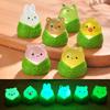 Animal Zongzi Micro-landscape Gardening Resin Small Ornaments Animal Little Rabbit and Pig Ornaments