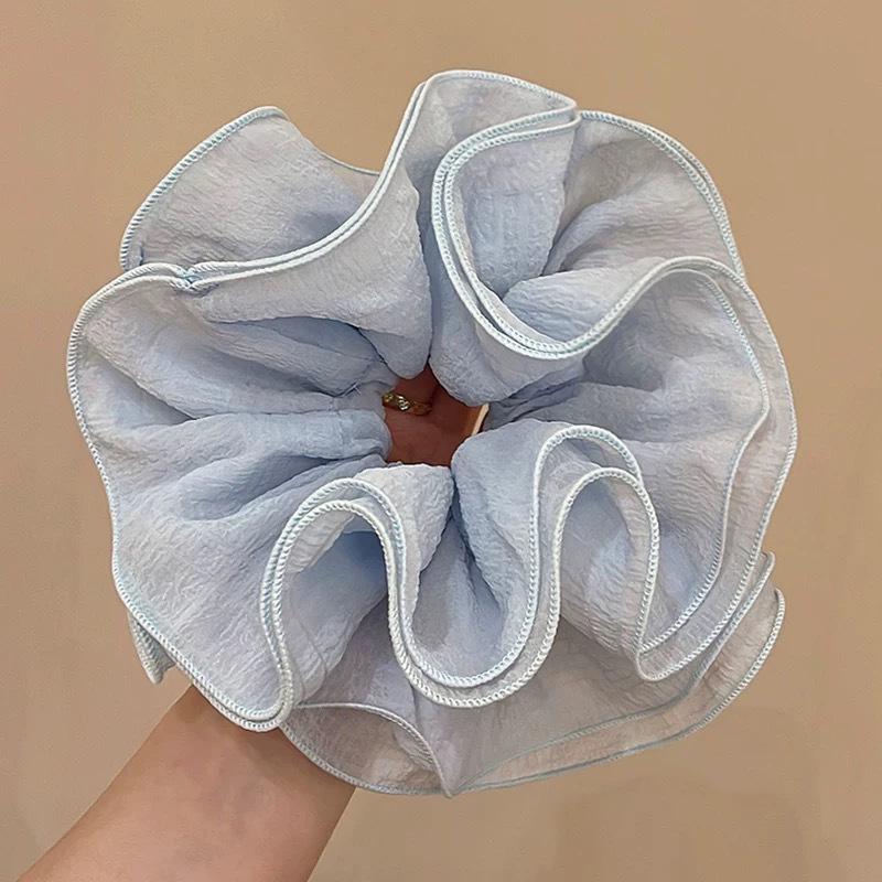 French-Korean Double-Layer Ballet Lace Extra Large Hair Scrunchie
