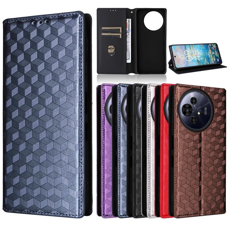 Кожаный флип-чехол для TCL 50 NxtPaper 5G/TCL 50 Pro NxtPaper 5G кожаный чехол противоударный кошелек противоударные бамперные чехлы