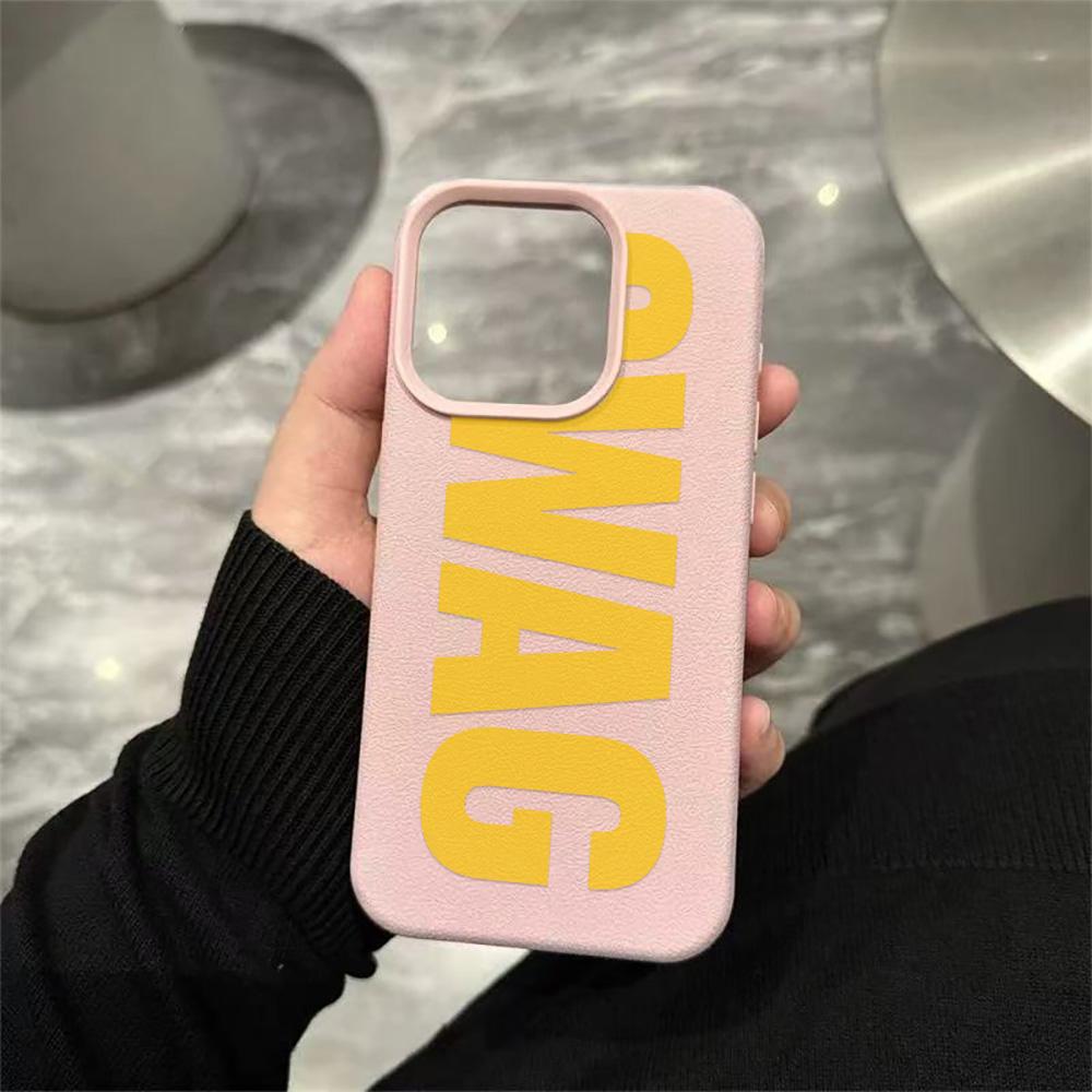 Стильный Чехол для Телефона Swag Text Advanced Soft Touch с Защитой от Падения для Samsung A05S A06 A07 A34 A35 A54 A55 A17 Ультратонкий Защитный Funda