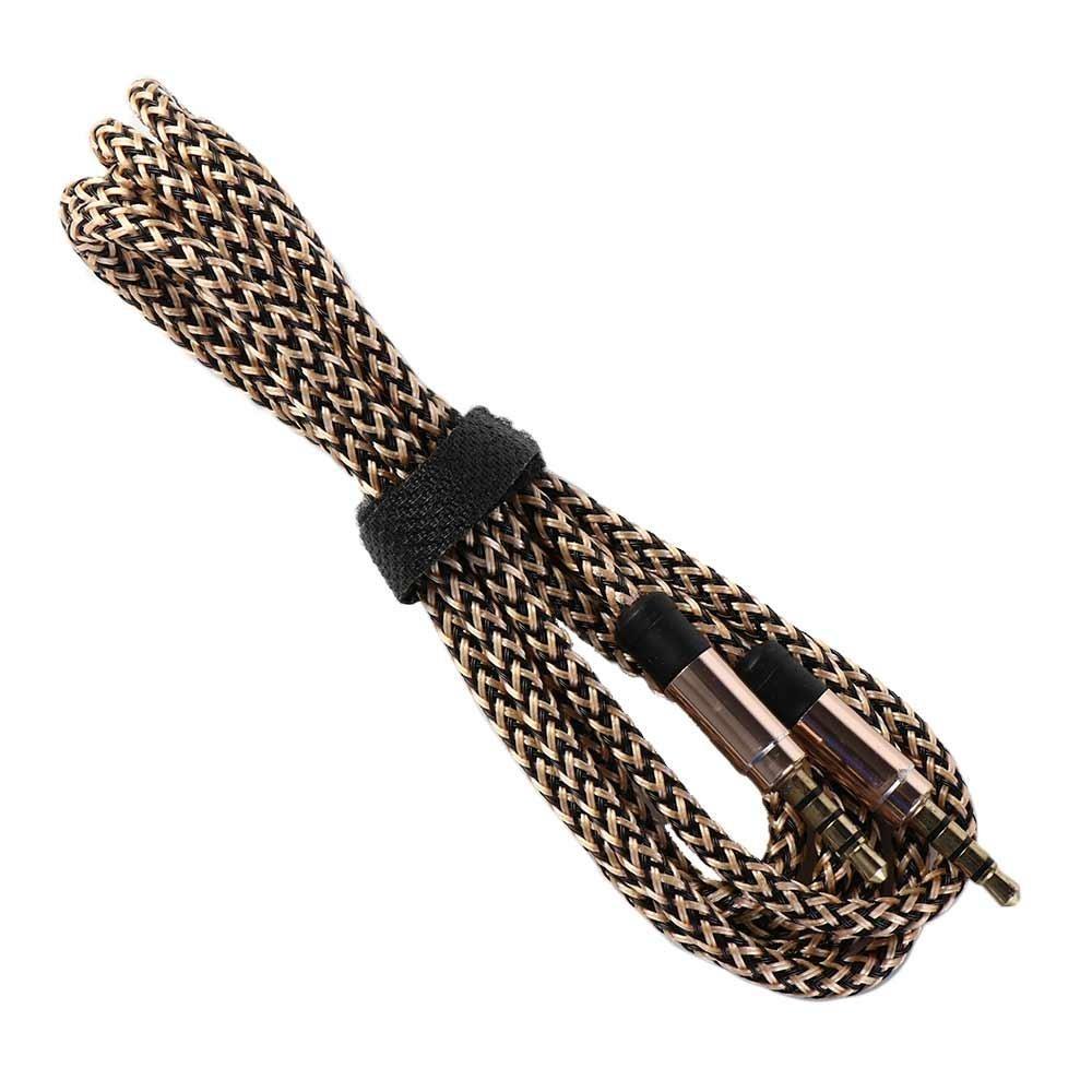 Mounted Auxiliary Line Headphone Extension Cord Car AUX Cable Audio Adapter Cord 3.5mm Audio Cable