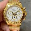 Мужские механические часы Laojia Daytona Gold Cosmograph 4130