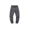 Li Ning SS20 Paris Fashion Week Series Embroidered Print Cuffed Sports Pants Men Pants Gray AYKQ247-4