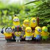 Набор фигурок 8 Minions Super Bad Mini, 1 комплект корейской игрушки