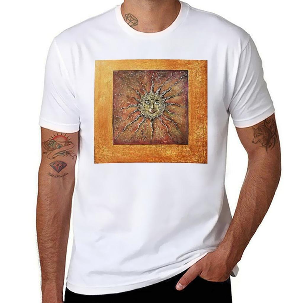 electric sun 2 TShirt Fashion Casual Short Sleeve TShirt