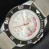 5 AUTOMATIC MENS JAPAN 6309A REFURBISHED SILVER DIAL WATCH A426505-2 RL-a426505