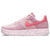 Женские кроссовки Air Force 1 Crater Flyknit Pink Glaze Розовый-Оксфордский розовый-Пена розовый-Соль DC7273-600