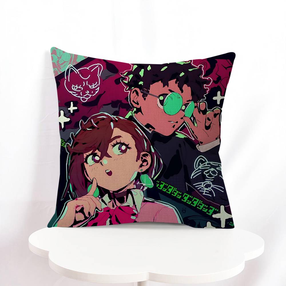 Кен Такакура Офисная подушка-наволочка Подушка для автомобиля Чехол на подушку 45X45СМ Поясничная наволочка Наволочка для диванной подушки