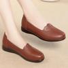Sapatos femininas женские модные легкие ани скольжения черные кожаные весенние туфли на плоской подошве слипоны женские повседневные коричневые туфли ba399