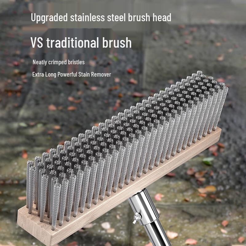 Stainless Steel Wire Floor Brush Heads (10-Pack)