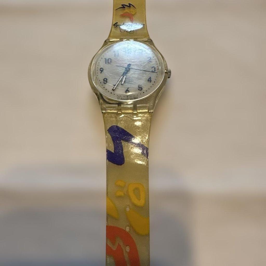 Б/у часы Swatch Сидней 2000 Олимпийская памятная модель
