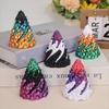 Impossible Stone Spiral Cone Fidget Toy Three Layer Design Pyramid Ornaments  Home Decor