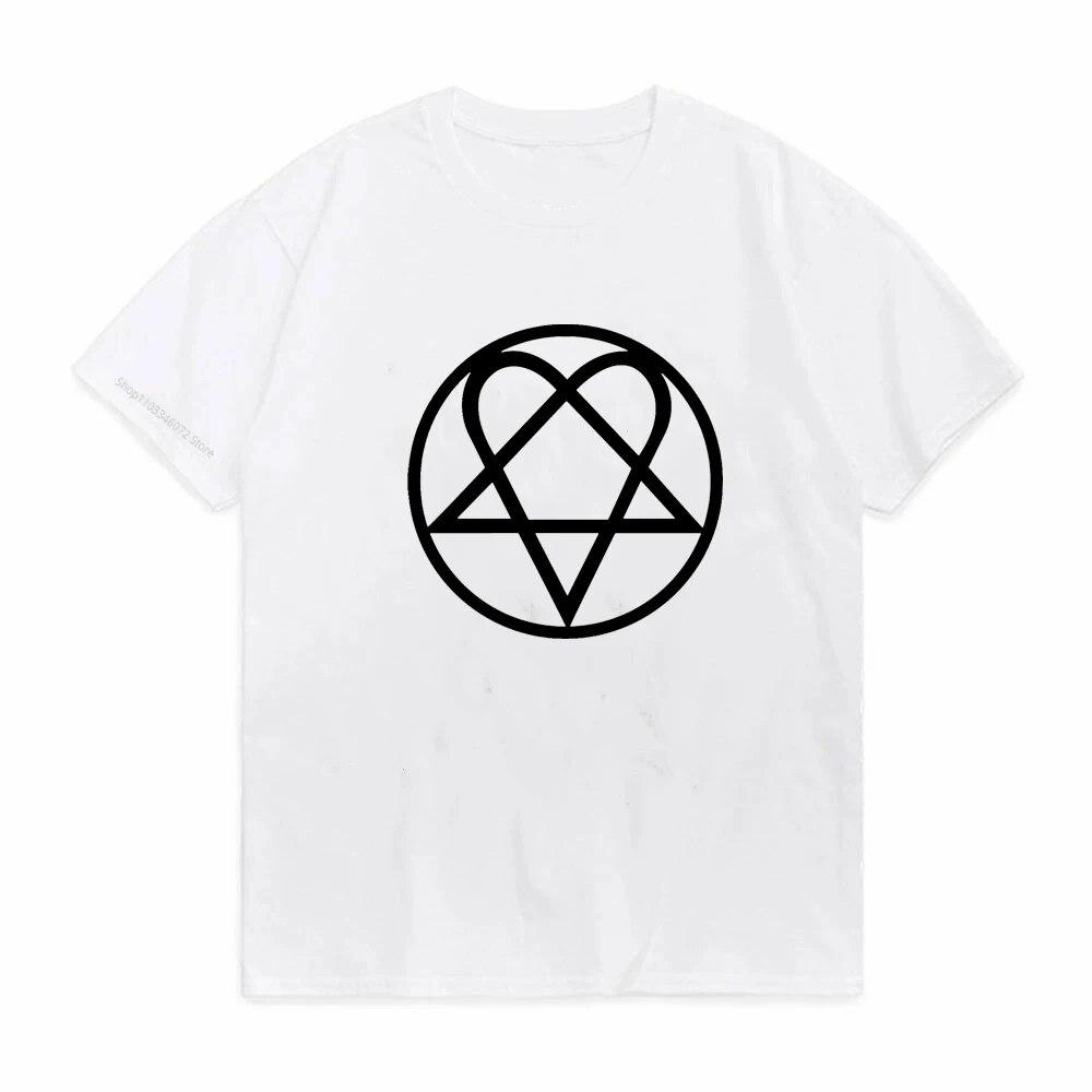 Destroy Lonely X Naivement Heartagram T Shirt Opium No Stylist Print Unisex Women Tshirt Cool Fashion Sweatshirt Streetwear Tops