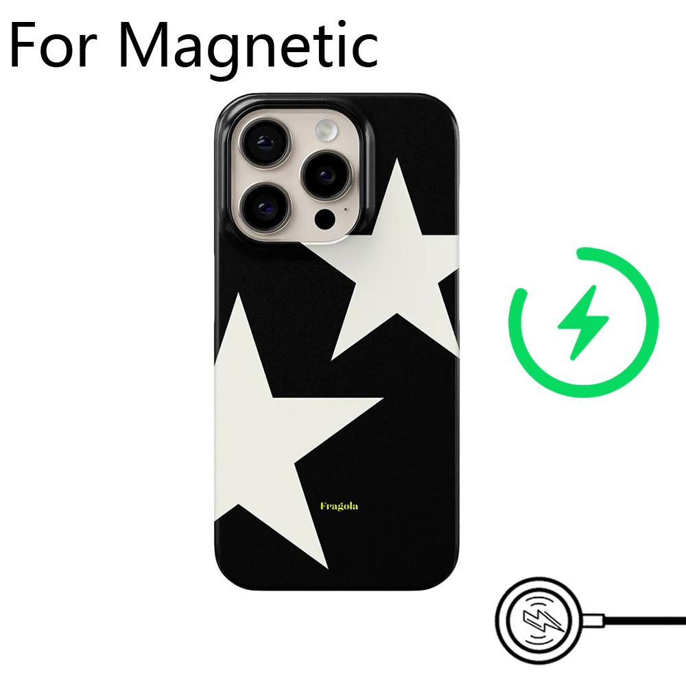 Роскошный чехол Clmj BADDIE LUCKY YOU для iPhone 17 16 15 14 13 12 11 Pro Max Plus Air Магнитный Двухслойная Задняя Крышка