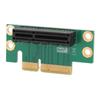 PCI Express 4X Riser Card Professional 90 Degree Adapter Card PCIe 4X Extension Card for 1U 2U Small Computer and
