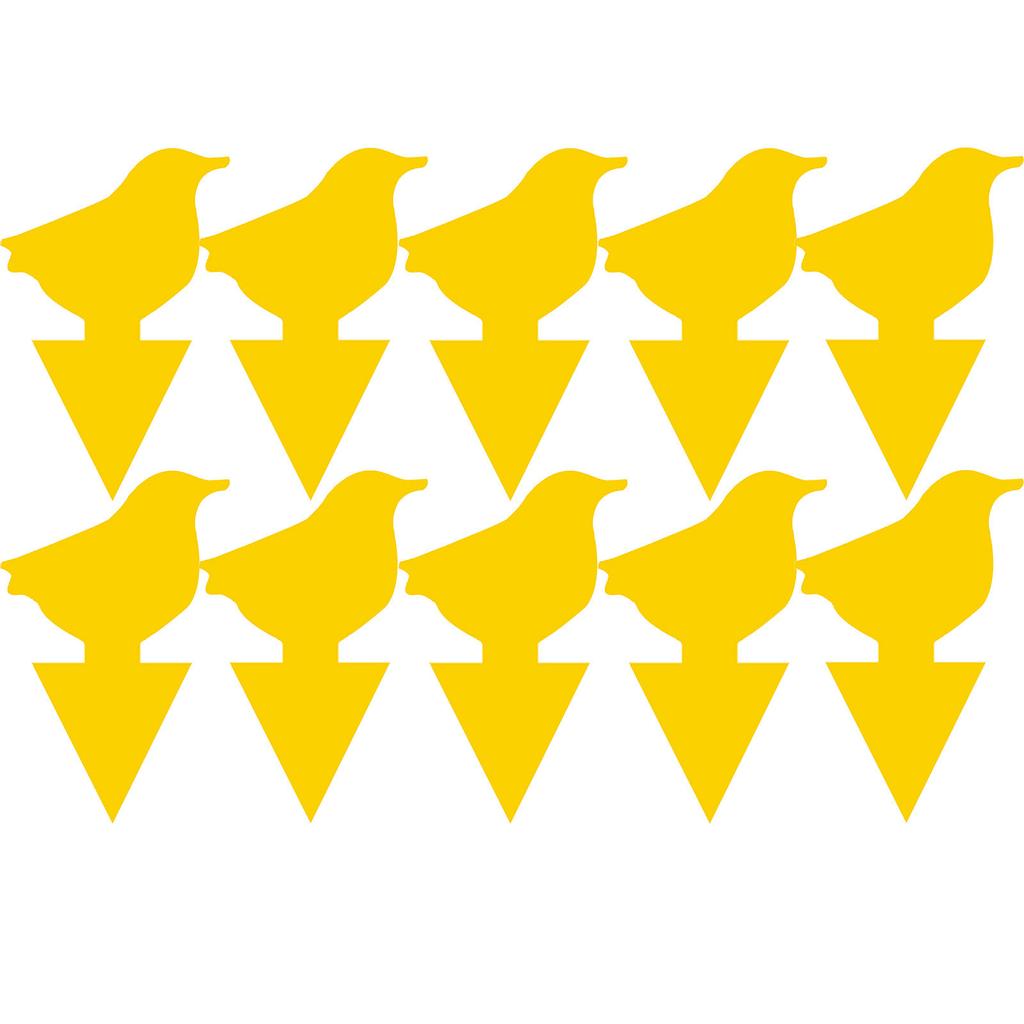 Ловушки для мух Folulus, липкая доска, двусторонние липкие ловушки, ловушка для летающих растений и насекомых