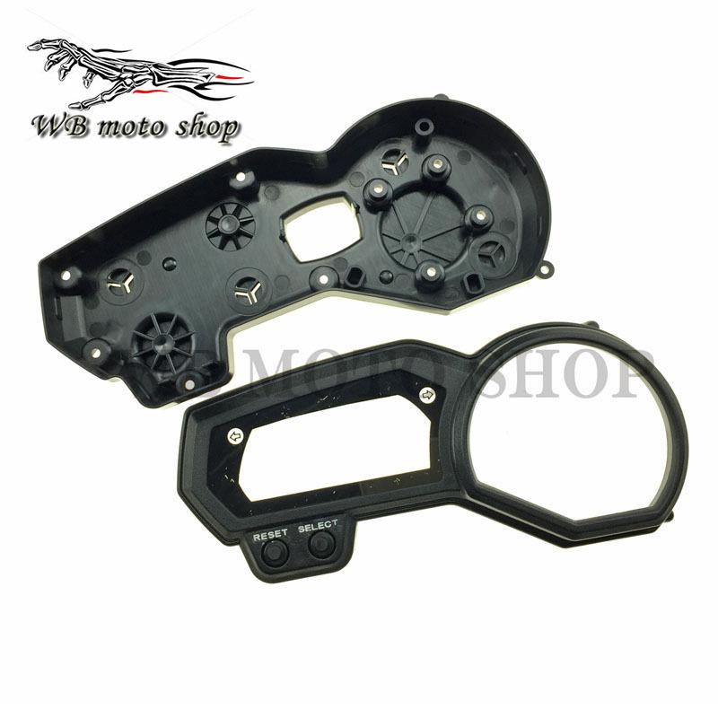 Motorcycle Speed Meter Instrument Case Odometer Tachometer Housing Box Cover For Yamaha FZ1 FZ1N FZ6 FZ6N Single DOUBLE TURN