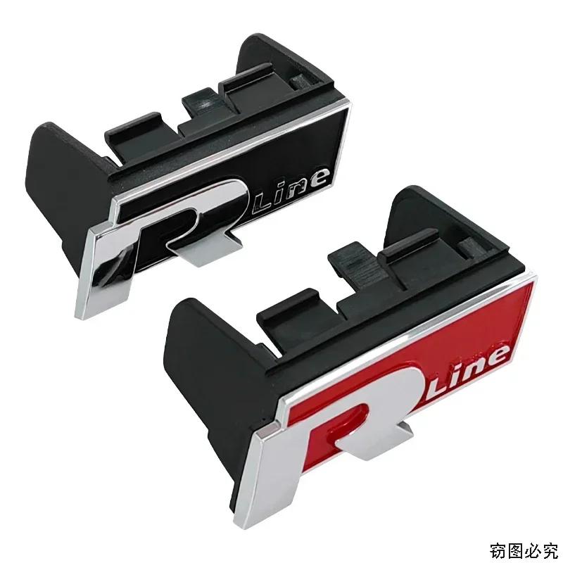 2026 Горячий Для VOLKSWAGEN VW ABS Автомобильный Передний Значок Решетки Радиатора для Volkswagen Golf R Rline Tiguan Touareg Polo GTI CC Passat R36 S