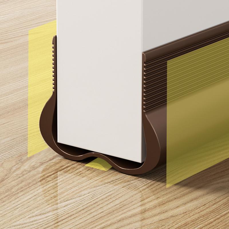 1pcs New PVC Flexible Door Bottom Sealing Strip Under Door Draft Stopper Sealing Strip OundProof Gasket Weatherstrip Draft Guard