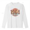 Vintage Retro  Classic Birthday Sunset Print Casual T Shirt vintage Washed streetwear Versatile graphic