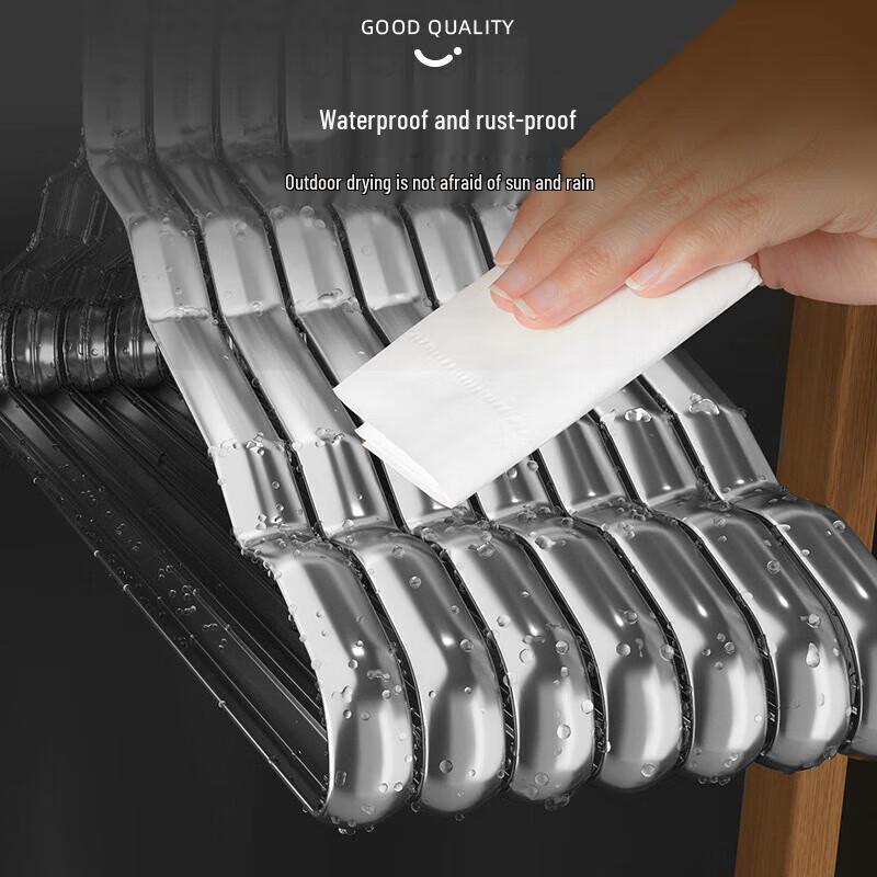 Thickened Space Aluminum Alloy Clothes Hangers