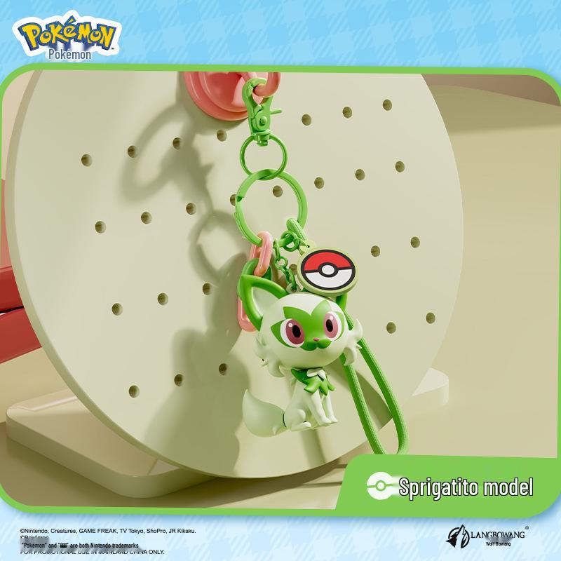 Оригинальный ароматический кулон Pokémon: Брелок для рюкзака с Пикачу и Генгаром