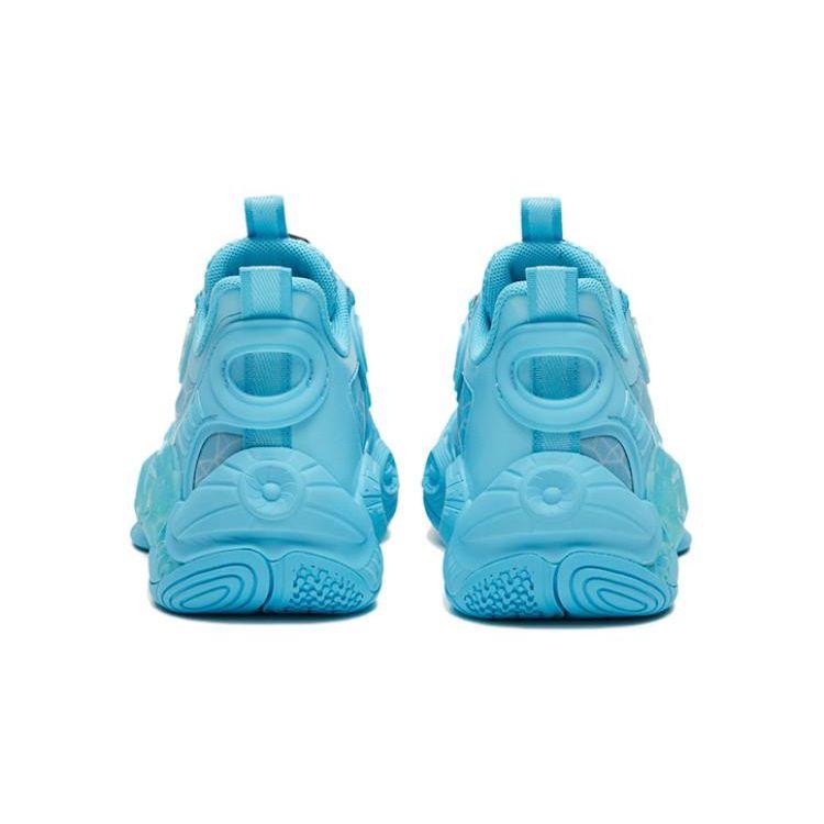 Anta Баскетбольные кроссовки Kids Asymmetric 2 простые, удобные, нескользящие, прочные, средней высоты, детские баскетбольные кроссовки Mercury-Blue 312321102H-5