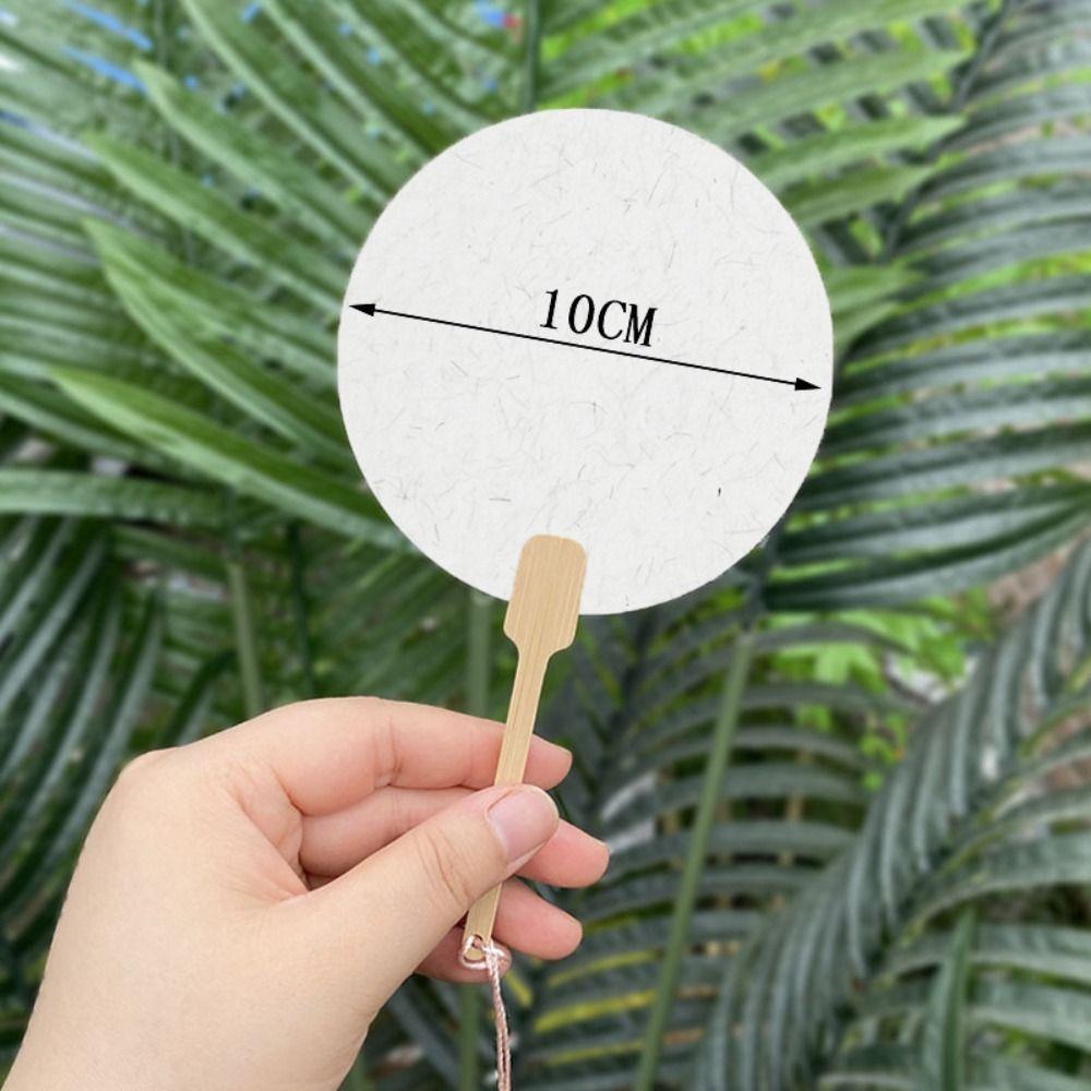 Мини-групповой веер Xuan бумажный веер двухсторонний пустой маленький веер расписанный вручную креативный веер DIY лакированный веер ручной веер рукоделие