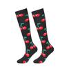 Cartoon Fruit Pressure Socks Breathable Sweat-Absorbing Sports Socks Shaping Leg Nylon Socks Running Socks