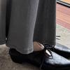 Женские лоферы Осень Ретро Заостренный носок Шнуровка спереди Мягкая подошва Удобный Блок-каблук Низкий каблук Маленькие кожаные туфли