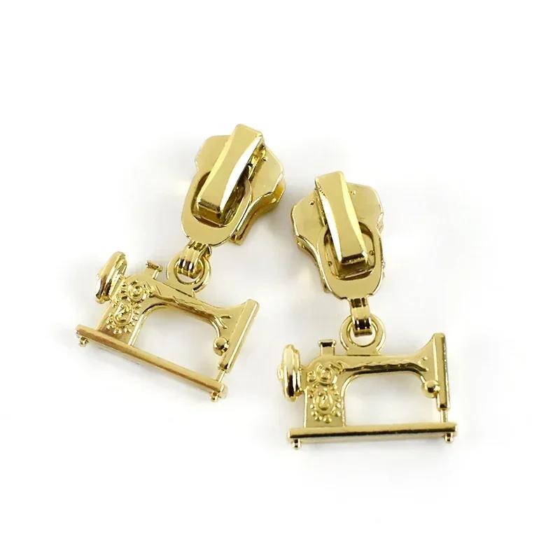 Meetee 5/10/20 шт. 5# Бегунок для молнии для нейлоновых молний Пластиковые спиральные молнии Головки бегунка Ремонтные наборы DIY Швейные аксессуары для одежды