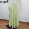 QICED Женская модная повседневная летняя весенняя юбка