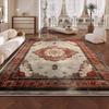 Retro Persian American Carpet Large Area Living Room Decoration Home Ethnic Style Bedroom Rug Cloakroom Lounge Soft Mat Washable
