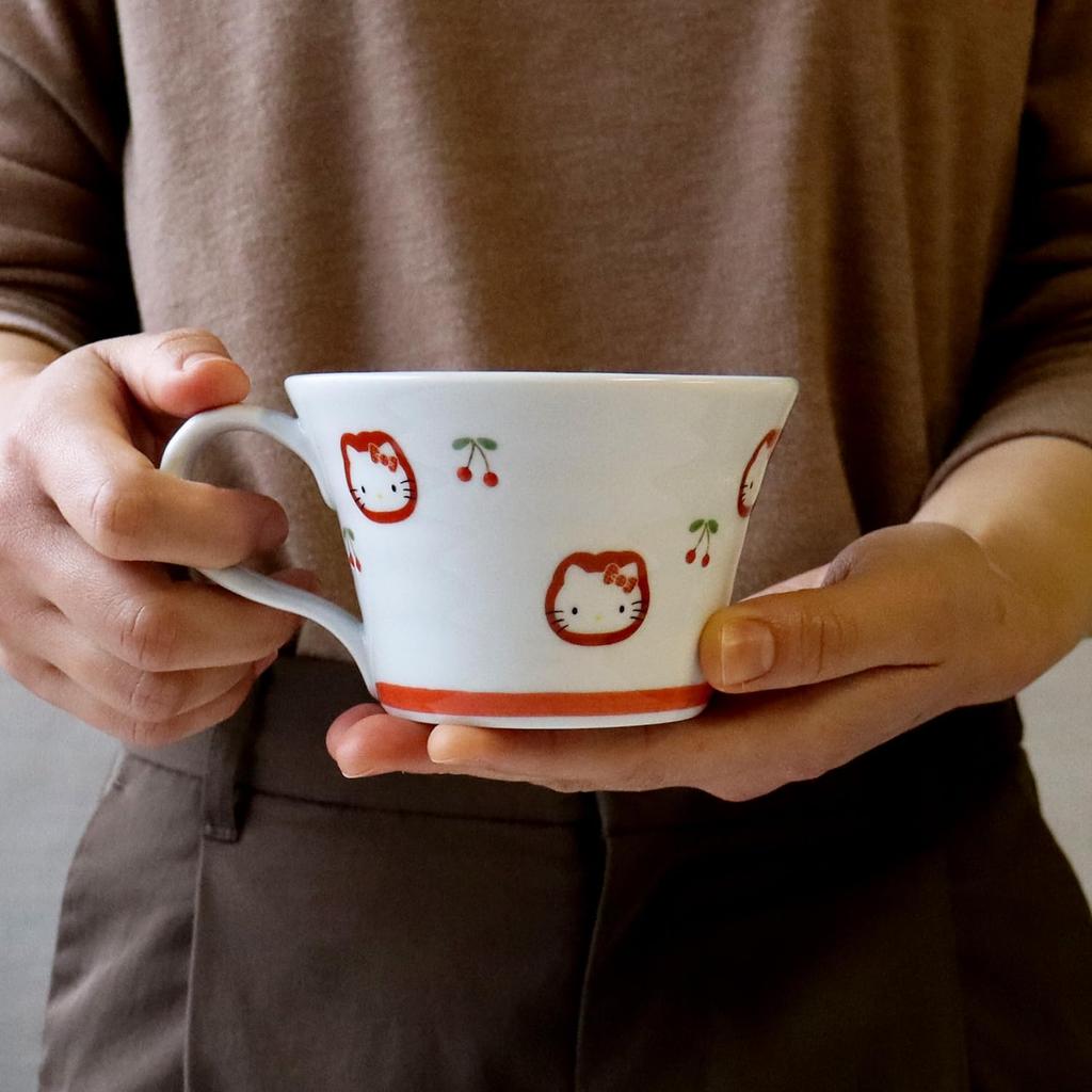 Кружка RAO3Z Arita Ware HELLO KITTY Cherry