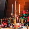 9,8-дюймовые беспламенные конические свечи с 3D-фитилем, подсвечники, рождественский свадебный декор