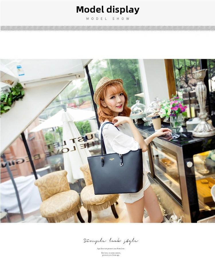 Женские ретро-сумки большой вместимости: Модные сумки-тоут и сумки через плечо в европейском и американском стиле