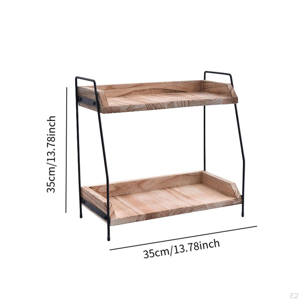 Органайзер для кофейного бара, Деревянная полка для хранения, Многофункциональные принадлежности, Угол в ванной комнате