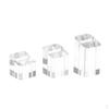 3 Pieces/Set Acrylic Ring Jewelry Display Holder Stand Organizer S/M/L