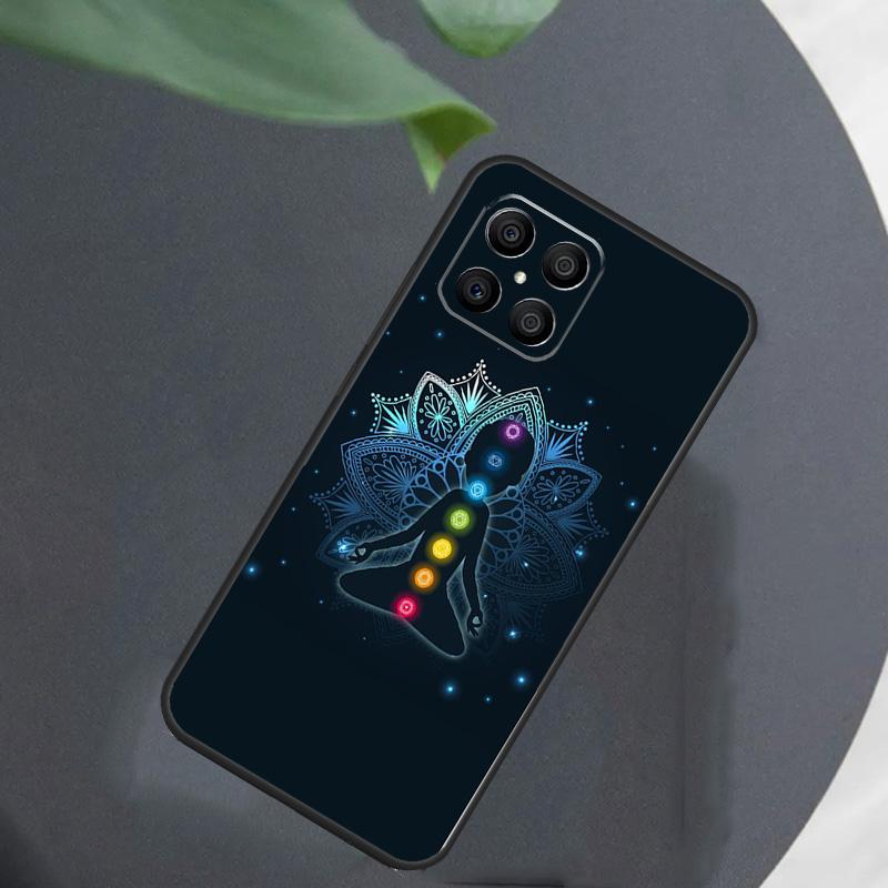Чехол-мандала Chakra Yoga для Honor Magic 7 Lite 6 8 Для Honor 200 400 Pro 90 70 50 X8c X8b X9a X9b X9c X9d Win RT