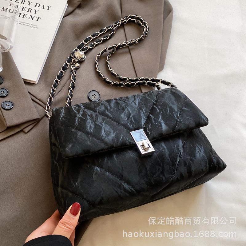 Популярная сумка этого года 2025 новая модная сумка через плечо осень и зима супер огонь сумка-цепочка высококлассная сумка-мессенджер женская сумка