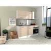 Complete Kitchen OSLO - L 180cm - Oak - Worktop Included