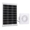 Solar Powered Exhaust Fan 6W Solar Panel and 4in Ventilation Fan for Greenhouse Chicken Coop Shed Pet House