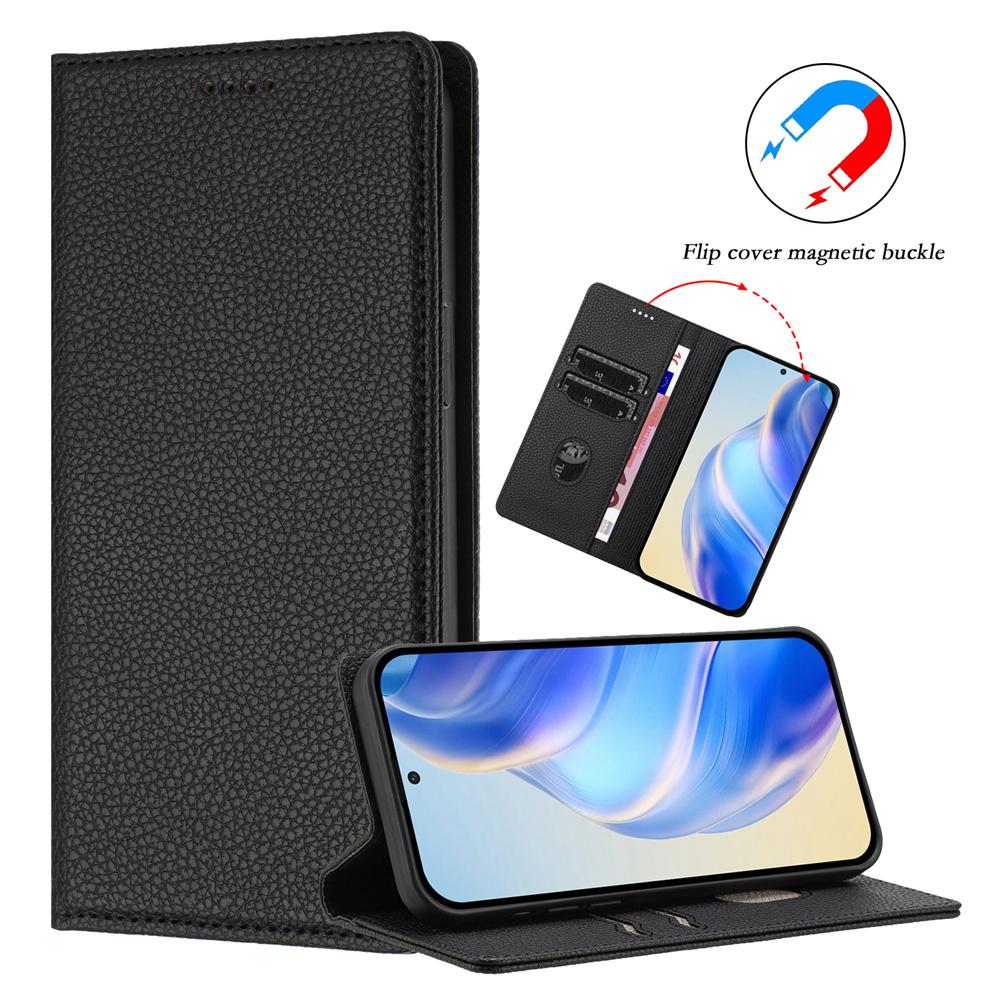 Rfid Blocking Leather Phone Case For Funda Xiaomi 15T 15T Pro 25069PTEBG 2506BPN68G Magnetic Wallet Flip Card Slot Cover