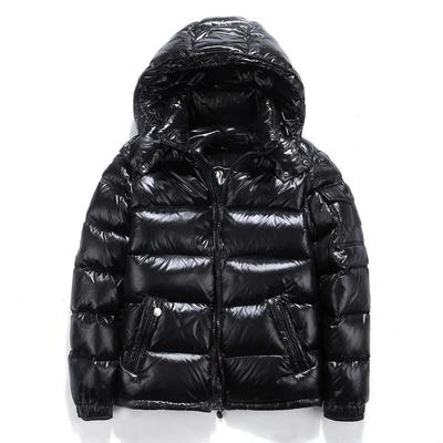 Новые глянцевые пуховики мужские куртки короткие зимние с капюшоном женские утепленные утепленные кардиганы с длинными рукавами для защиты от холода