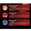 Multifunctional Introduction Liquid Head Massage Comb 2in 1 Vibrating Head Relaxation Tool  Gift