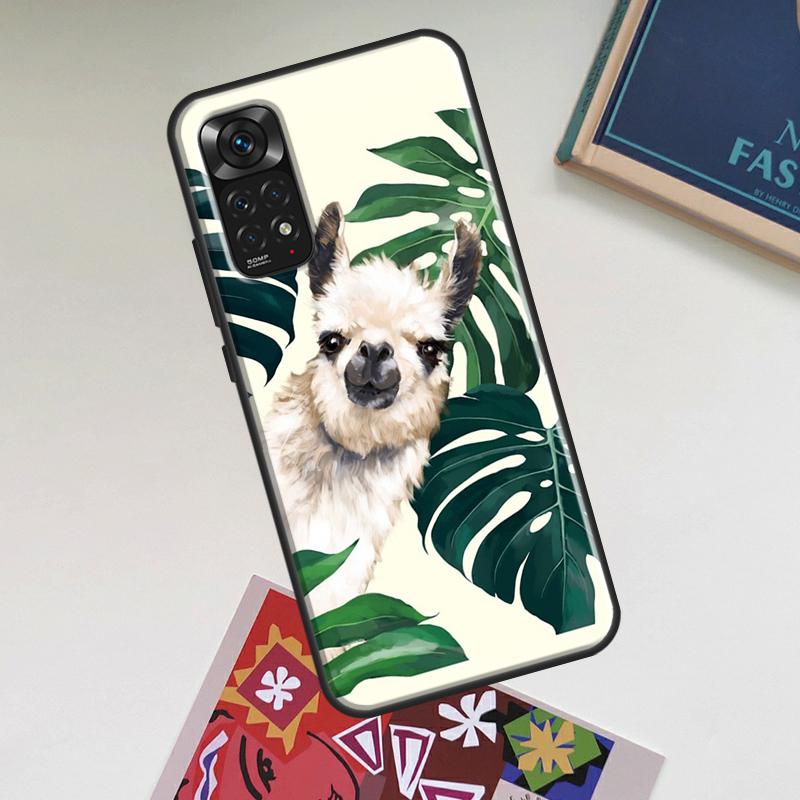 Чехол с тропическими листьями Монстеры для Xiaomi Redmi Note 13 14 Pro 10 11 12 15 Pro Plus Redmi 15 14C 13C 10C 12C 15C