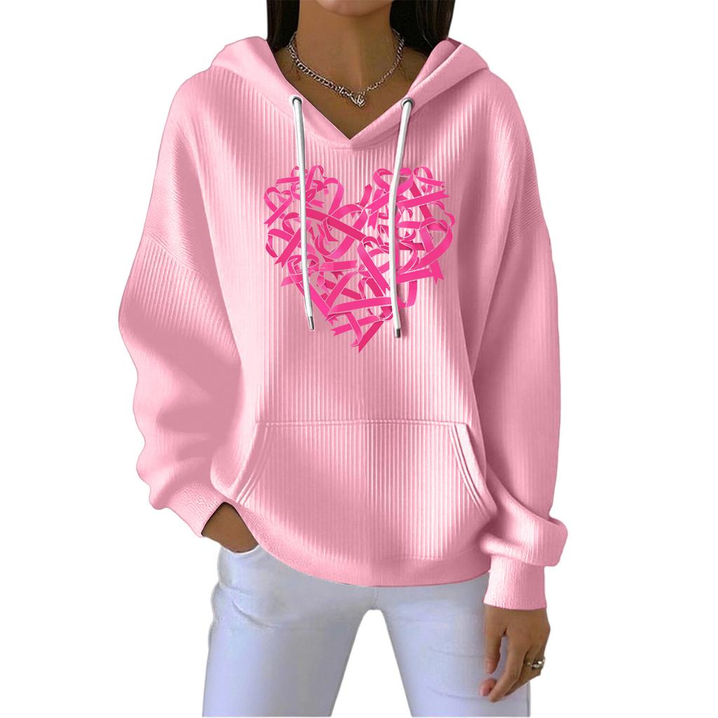 Women's Fashion CasualAngel Printed Pullover Sports Long Sleeve Sweatshirt