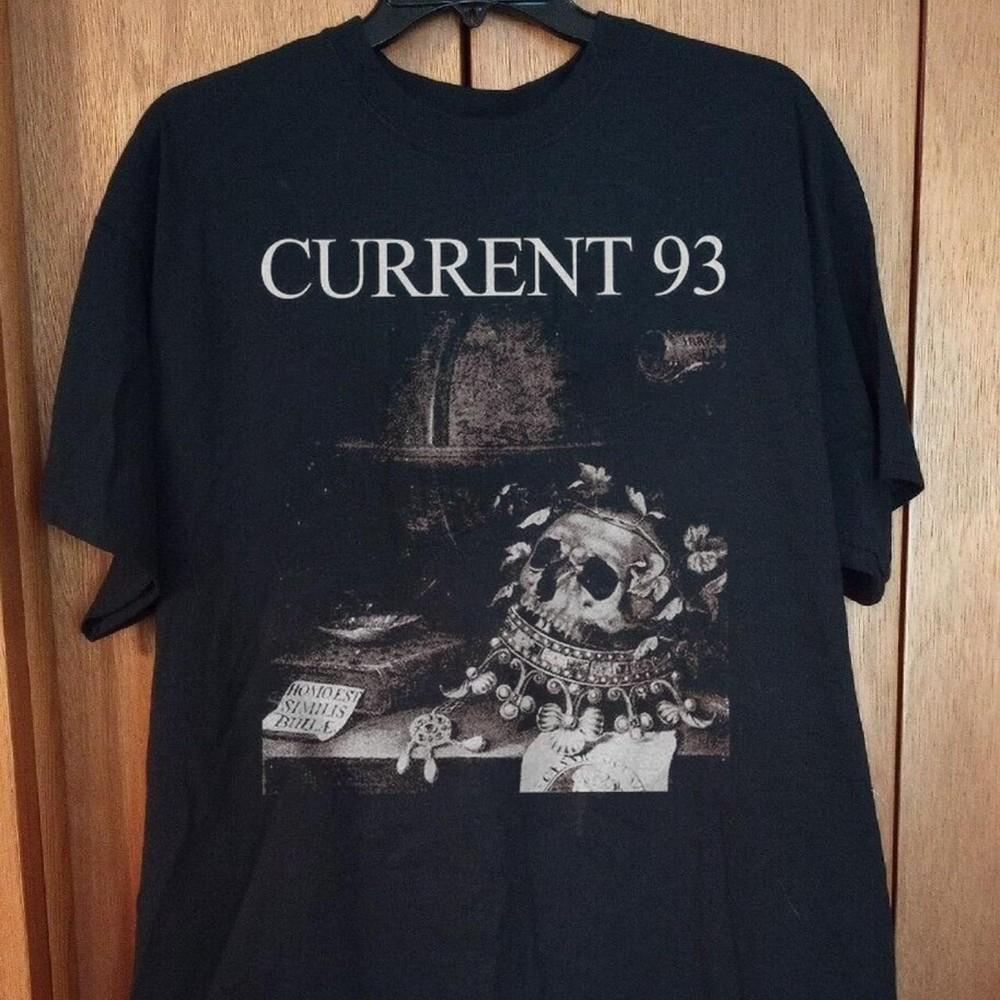Унисекс футболка с графическим принтом Current 93 S-5XL Унисекс футболка