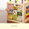 Bon Furniture Детская игрушка Подставка для игрушек с петлями Подставка для игрушек Музыкальный инструмент Головоломка в форме лабиринта Блок для сопоставления чисел